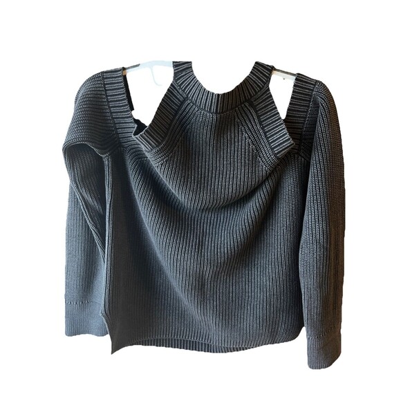 rag & bone Black Off-the-Shoulder Sweater - Picture 7 of 7